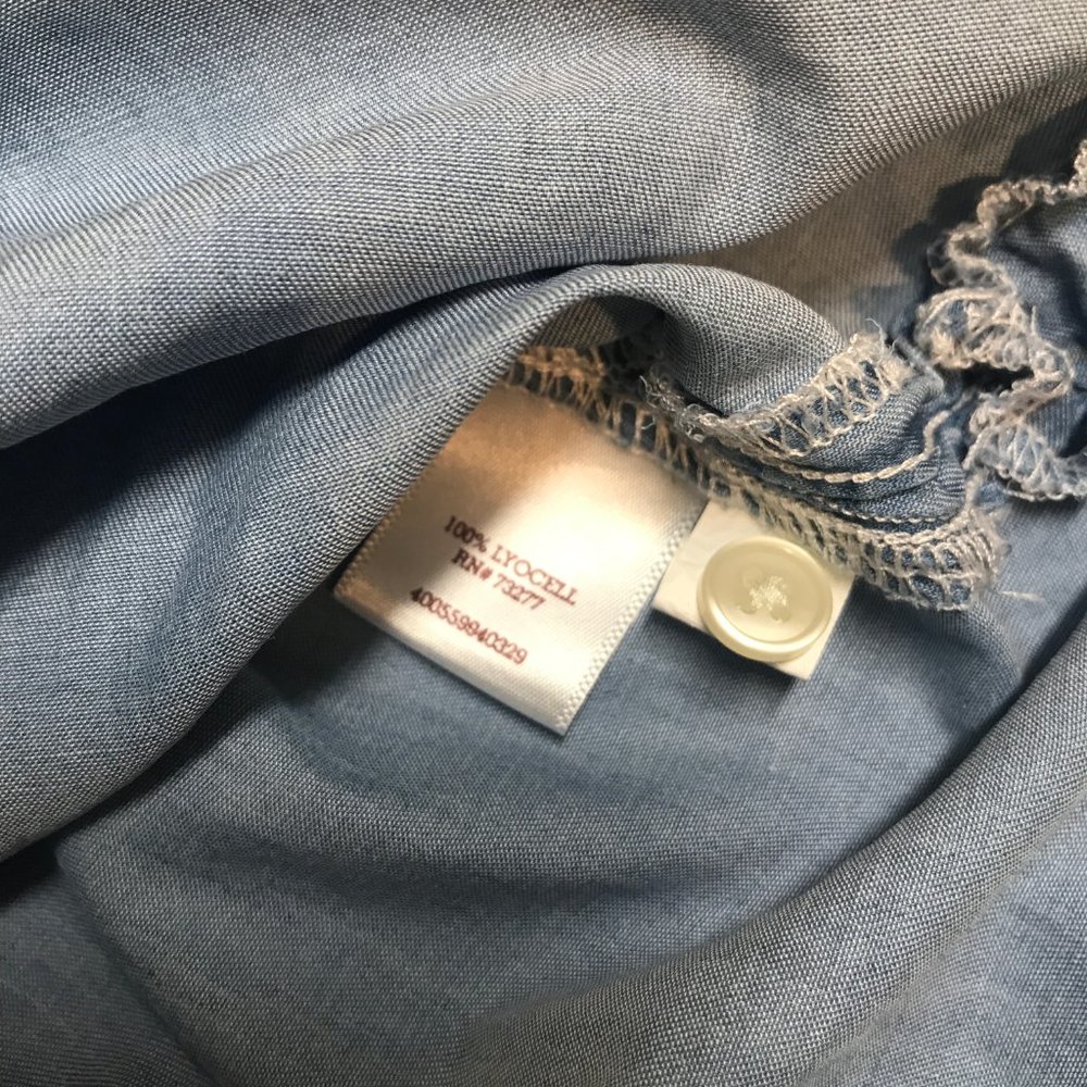 SO Perfect Shirt Denim Button Up - M - Picture 8 of 8